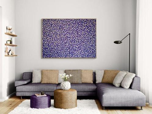 Lu Olea - Silencio Violeta - XL,  No Reserve, Antiek en Kunst, Kunst | Schilderijen | Modern