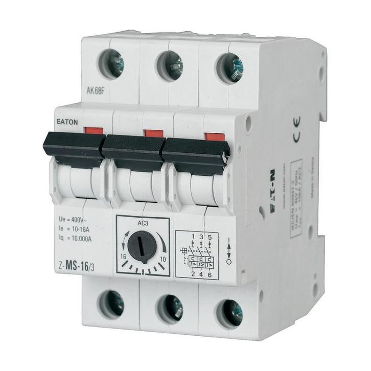 Eaton Motor Protective Circuit Breakers 0.63-1A 3P, Doe-het-zelf en Bouw, Elektriciteit en Kabels, Verzenden