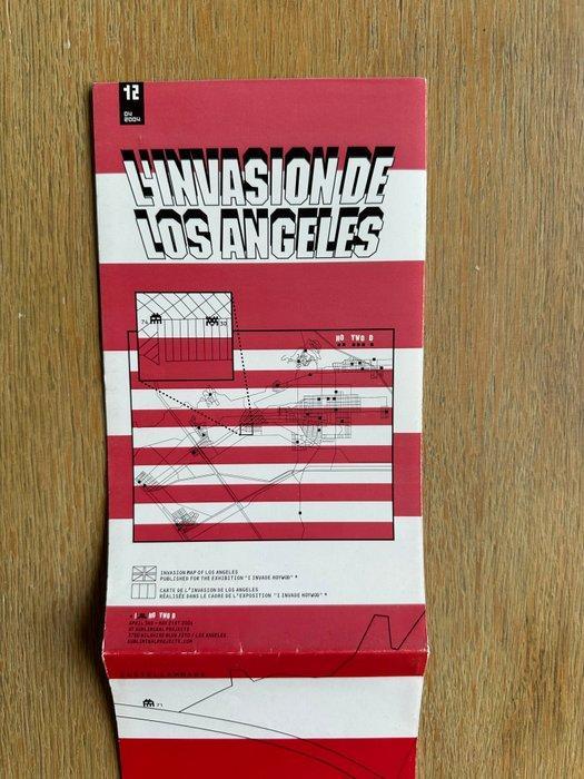 Invader (1969) - Invader – Map of Los Angeles (2004) –, Antiek en Kunst, Kunst | Designobjecten