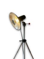 Statief vloerlamp - SLIK Goodmann Handig - Aluminium, Staal, Antiquités & Art, Antiquités | Éclairage
