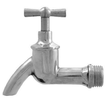 Tapkraan Met Kruk 1/2 chroom, Doe-het-zelf en Bouw, Sanitair, Ophalen of Verzenden