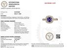 Trouwring - 14 karaat Witgoud - 2.51ct. tw. Tanzaniet -