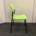 design Kantinestoel, stapelstoel, IOKO, groen - zwart, Huis en Inrichting, Gebruikt, Zwart, Eén