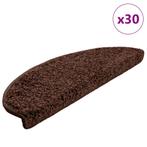 vidaXL Trapmatten 30 st 65x21x4 cm bruin, Verzenden, Nieuw