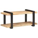 vidaXL Tv-meubel 90x40x40 cm ruw mangohout, Huis en Inrichting, Kasten |Televisiemeubels, Verzenden, Nieuw