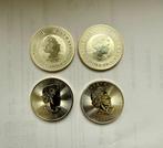 Australië, Canada. 2018/2019, 4 x 1 oz
