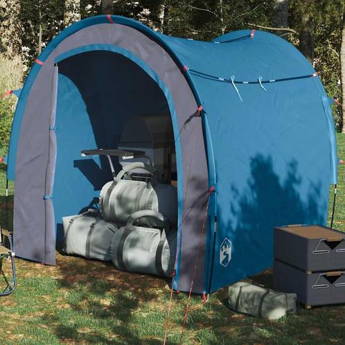 vidaXL Opbergtent waterdicht blauw, Caravans en Kamperen, Tenten, Nieuw, Verzenden