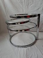 leitmotiv - Bijzettafel - Double swivel - chroom en gehard