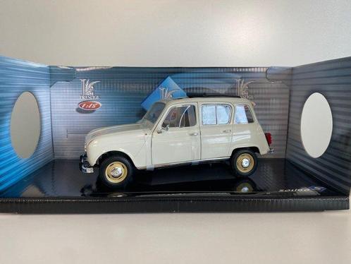 Solido 1:18 - Voiture miniature - Renault 4L R4 Découvrable, Hobby en Vrije tijd, Modelauto's | 1:5 tot 1:12