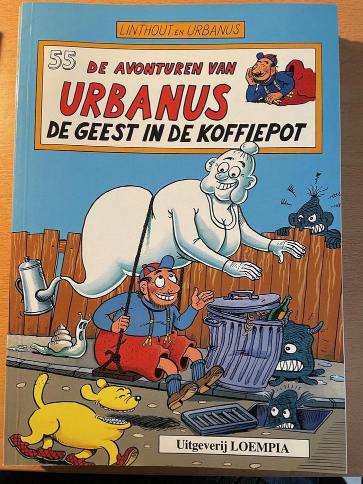 De geest in de koffiepot 9789067713610 Willy Linthout, Boeken, Stripverhalen, Zo goed als nieuw, Verzenden