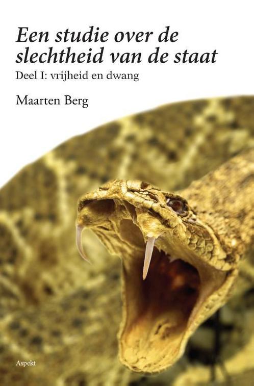 Een studie over de slechtheid van de staat deel I, Boeken, Filosofie, Zo goed als nieuw, Verzenden