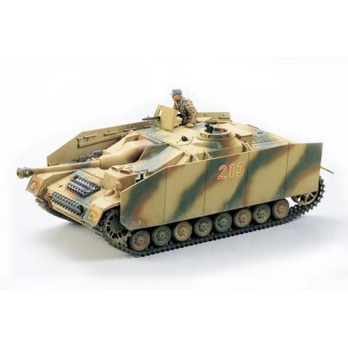 1:35 Duitse Sturmgeschütz IV Tank Bouwkit - Leger Plastic, Hobby en Vrije tijd, Modelbouw | Overige, Nieuw, Verzenden
