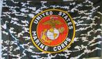 US Marine Corps vlag. 1,5 x 1 meter (Vlaggen, Overig), Nieuw, Verzenden