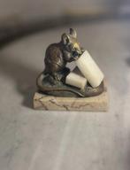 Clovis-Edmond Masson (1838-1913) - sculptuur, Souris Aux, Antiek en Kunst