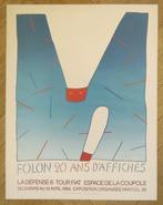 Jean-Michel Folon - Afficche originale dexposition - Folon