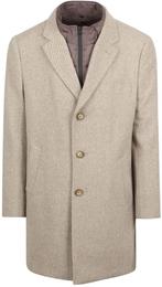 Suitable Coat Wol Twill Sand maat 48 Heren, Verzenden, Nieuw