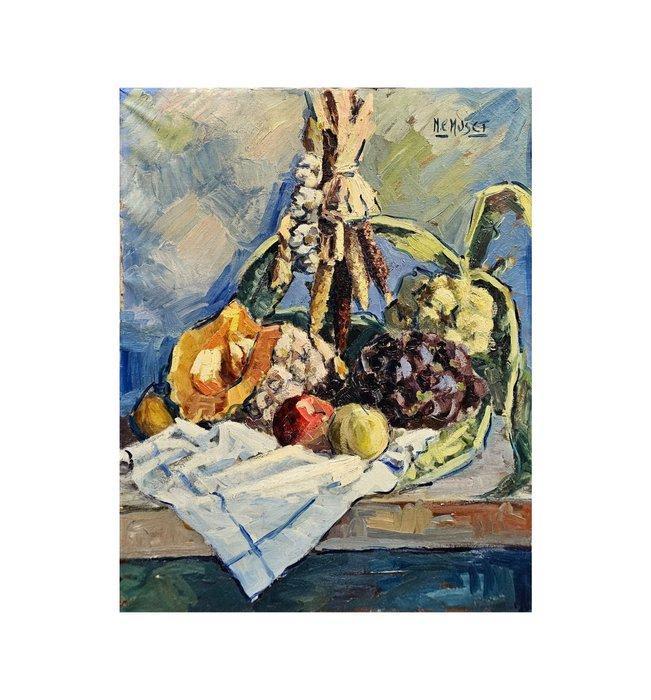 Maria Carmen Muset (1934) NO RESERVE - XL - Still life of, Antiek en Kunst, Kunst | Schilderijen | Klassiek