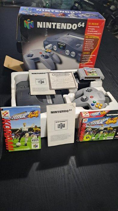 Nintendo - Nintendo 64 - with International Superstar Soccer, Games en Spelcomputers, Spelcomputers | Overige Accessoires