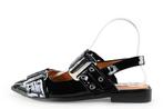 Steve Madden Slingbacks in maat 38 Zwart | 5% extra korting, Verzenden, Zwart, Steve Madden, Zo goed als nieuw