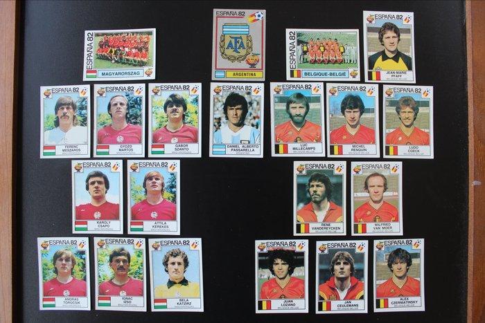 Panini World Cup Espaa 82 1982 - Lot Set Argentina Hungary, Collections, Autocollants