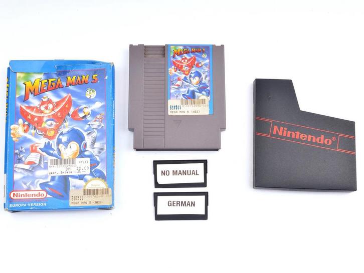 Mega Man 5 (German) [Nintendo NES], Consoles de jeu & Jeux vidéo, Jeux | Nintendo NES, Envoi