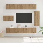 vidaXL Tv-meubelset 8 pcs artisanaal eikenkleurig 30.5 x 30, Verzenden, Nieuw