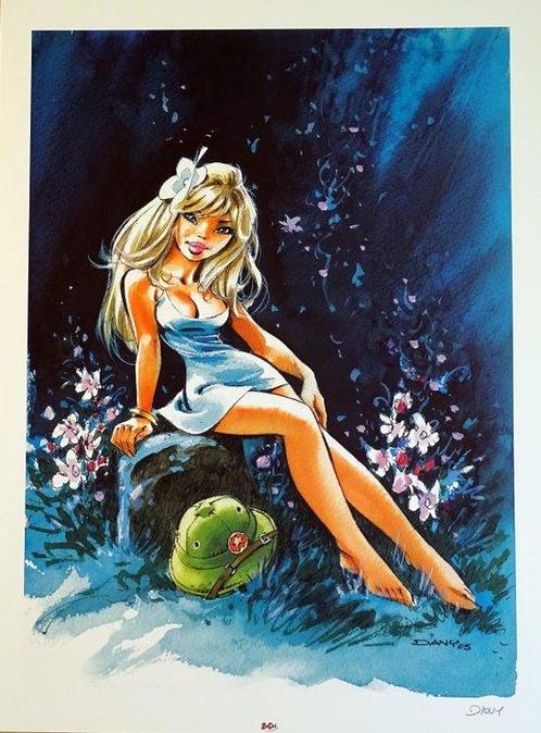 Dany - 1 Offset Print - Olivier Rameau - Colombe, Boeken, Strips | Comics