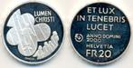 20 Franken Lumen Christi Probe 2000 Schweiz:, Verzenden, België