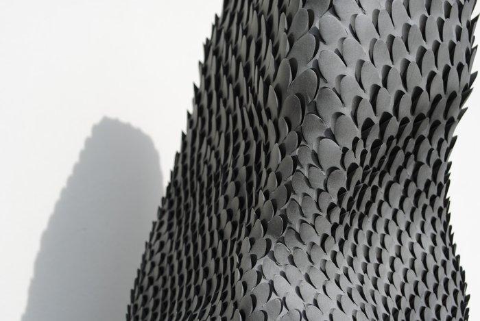 Gilles Caffier - Vaas - Aardewerk, raku - Vase Pangolin, Antiek en Kunst, Kunst | Designobjecten