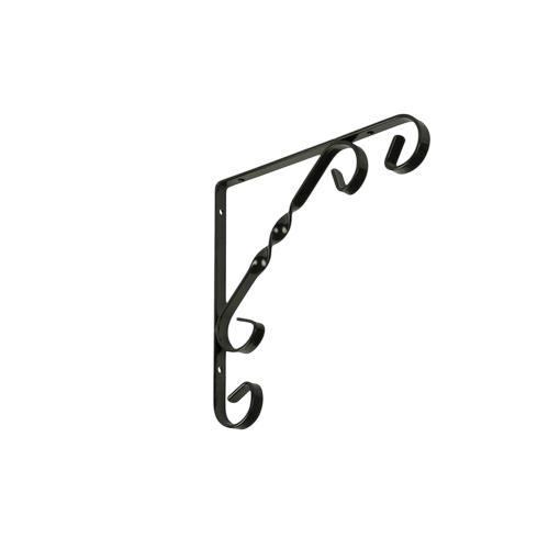 Duraline - Plankdrager - Ornament Zwart - Metaal - 15x15cm, Collections, Collections Autre, Envoi