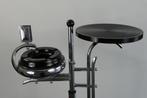 Demeyere tafeltje met asbak in chroom en bakeliet - Asbak -