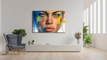 PLM-Art - Blue Expression Woman beschikbaar voor biedingen