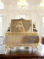 Doos - Messing, Onyx - 1950 - Italië