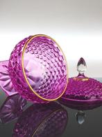 Secoloventesimo - Koekjesdoos - Bubbel - Bladgoud - Fuchsia, Antiquités & Art