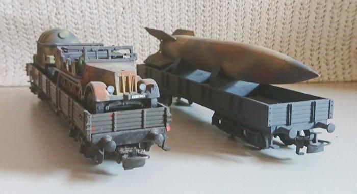 Märklin H0 - Modeltrein goederenwagon (2) -, Hobby en Vrije tijd, Modeltreinen | H0
