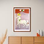 Maciej Urbaniec - Circus Horse – 1978 – Original Polish CYRK, Antiek en Kunst