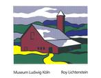 Roy Lichtenstein - Red Barn II - Serigraphie (105x130cm) -