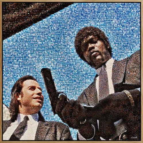 NicDA - PULP FICTION . Loaded Intentions . XL No reserve, Antiek en Kunst, Kunst | Schilderijen | Modern