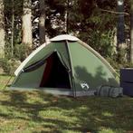 vidaXL Koepeltent 2-persoons waterdicht groen, Caravans en Kamperen, Verzenden, Nieuw