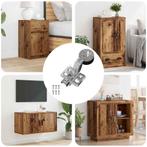 vidaXL Scharnier 12 pcs Zilver 35 mm IJzer, Doe-het-zelf en Bouw, Verzenden, Nieuw