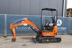 Veiling: Minigraver Hitachi ZAXIS 17U Diesel 2023 Nieuw, Zakelijke goederen, Machines en Bouw | Kranen en Graafmachines, Ophalen