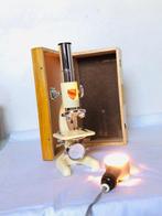 Microscoop - 1950-1960 - Frankrijk - ancien Optico Paris ,