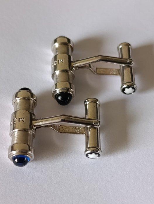 Zonder minimumprijs - Montblanc - Manchetknopen Zilver -, Handtassen en Accessoires, Antieke sieraden