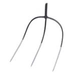 Strovork met stift, 3t. 30 x 30 cm - kerbl, Nieuw