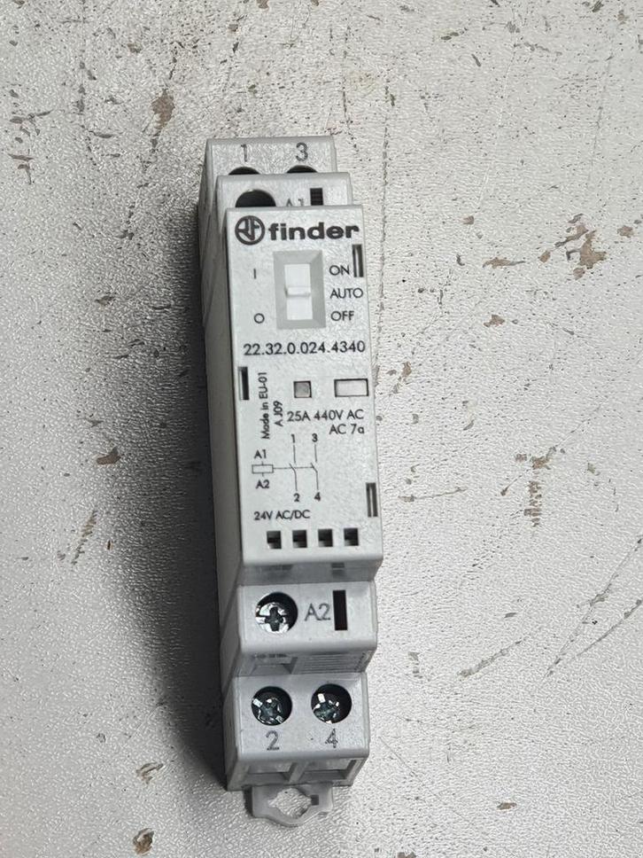 finder 22.32.0.024.4340 Contactor Sourced from working, Bricolage & Construction, Bricolage & Rénovation Autre, Envoi