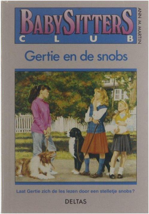 Gertie en de snobs / Babysittersclub / 11 9789024342235, Boeken, Kinderboeken | Jeugd | 13 jaar en ouder, Gelezen, Verzenden