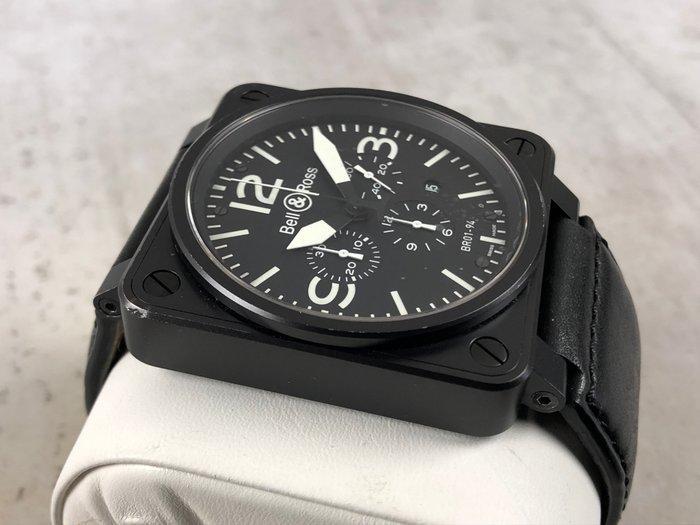 Bell & Ross - BR 01-94 Chronographe - BR01-94-S - Heren -, Handtassen en Accessoires, Horloges | Heren