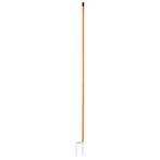 Reservepaal 106 cm, dubbele pen, voor pluimveenetten, oranje, Dieren en Toebehoren, Nieuw