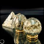 Ensemble exclusif de pyrite – Œuf, Kugel & Pyramide en, Collections