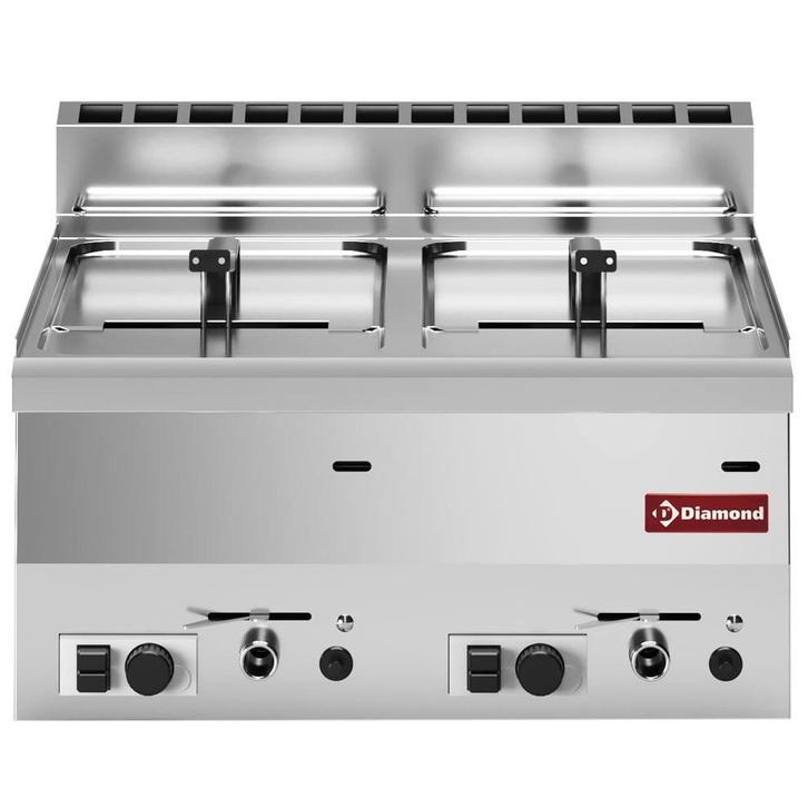 Friteuse | PRO 600 | Gas | 8+8L | 90°C/190°C | 13.6kW |, Zakelijke goederen, Horeca | Keukenapparatuur, Nieuw in verpakking, Verzenden